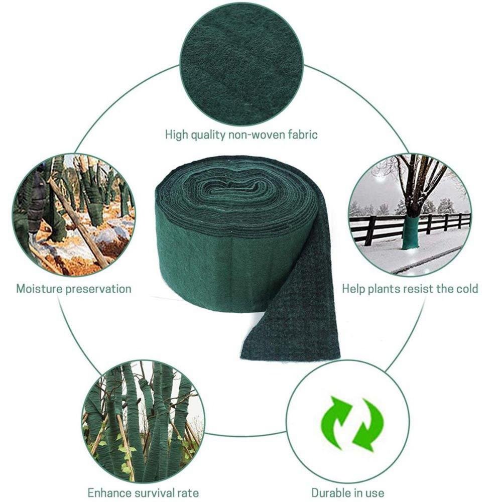 Plant Covers Tree Protector Wraps for Winter Shrub Plants Freeze Protection Bandage for Warm Keeping & Moisturizing