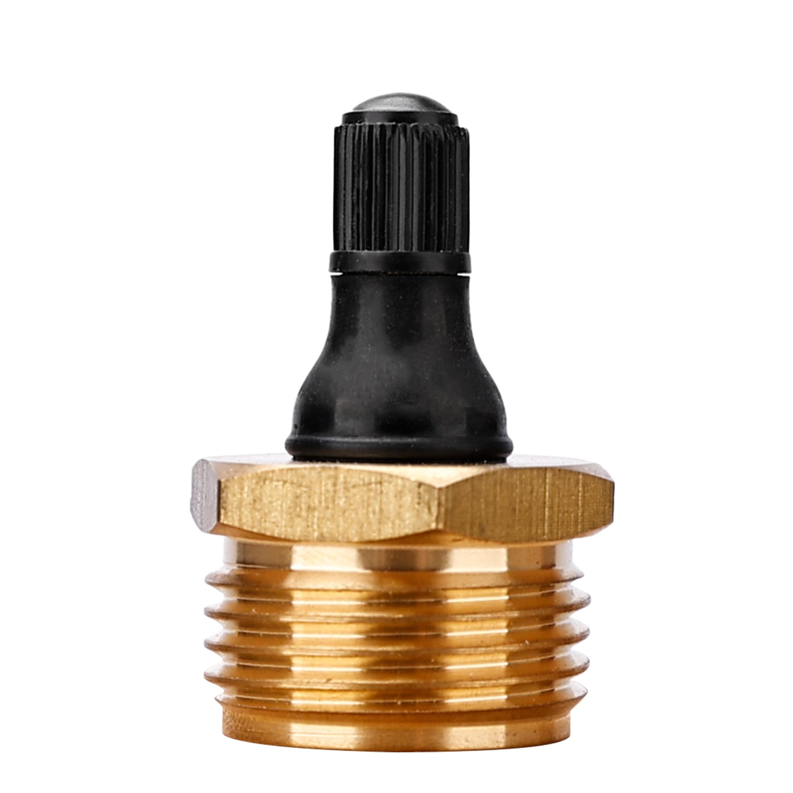 RV Brass Blow Out Plug 3/4"GHT Clean Your RV's Water Lines RV Winterize Blow Out Adapter Brass Blow Out Plug for Travel Trailer