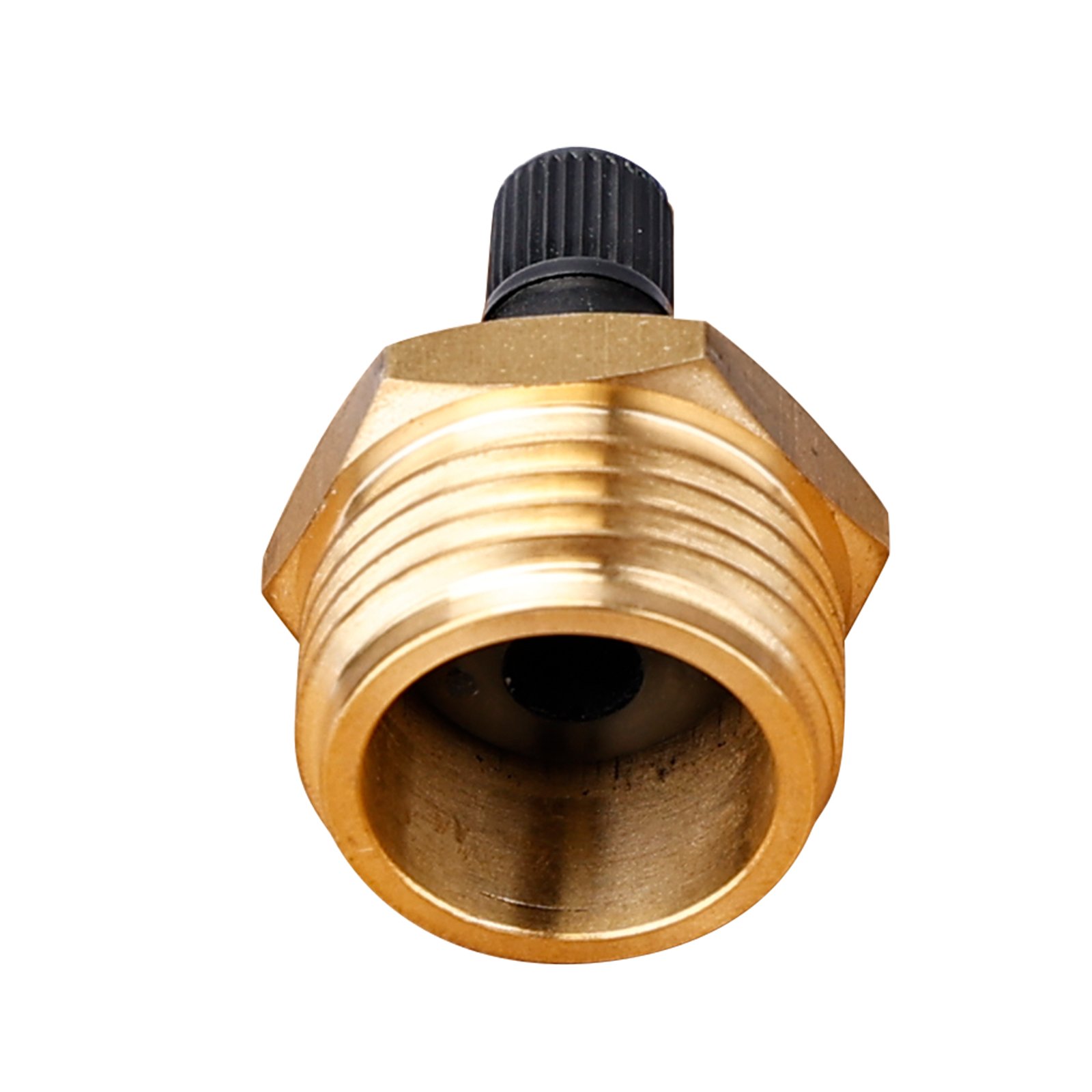 RV Brass Blow Out Plug 3/4"GHT Clean Your RV's Water Lines RV Winterize Blow Out Adapter Brass Blow Out Plug for Travel Trailer