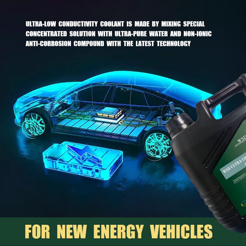 -25 Degrees Celsius New Energy Antifreeze Safety Stability Liquid Improve the Performance of the Coolant