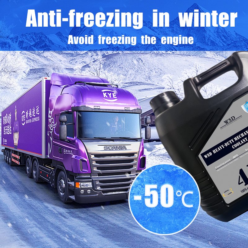 Heavy Machinery Engineering Vehicle Coolant Saving Fuel Anti-frost -50 Degrees Celsius Antifreeze