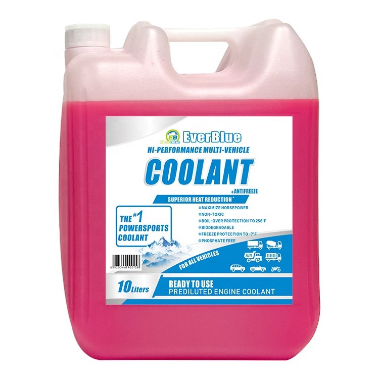 Multiple Effect Antifreeze Radiator Coolant Antifreeze for Engine Green Red Blue TIA Packing Plastic Color Weight Cooling Origin