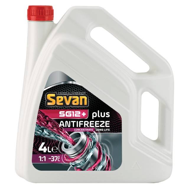 SEVAN SG12+ Long-Life Antifreeze CONCENTRATE 4 L Coolant