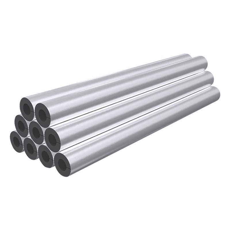 Open Self-Adhesive Water Pipe Antifreeze Insulation Aluminum Foil Rubber Foam Pipe