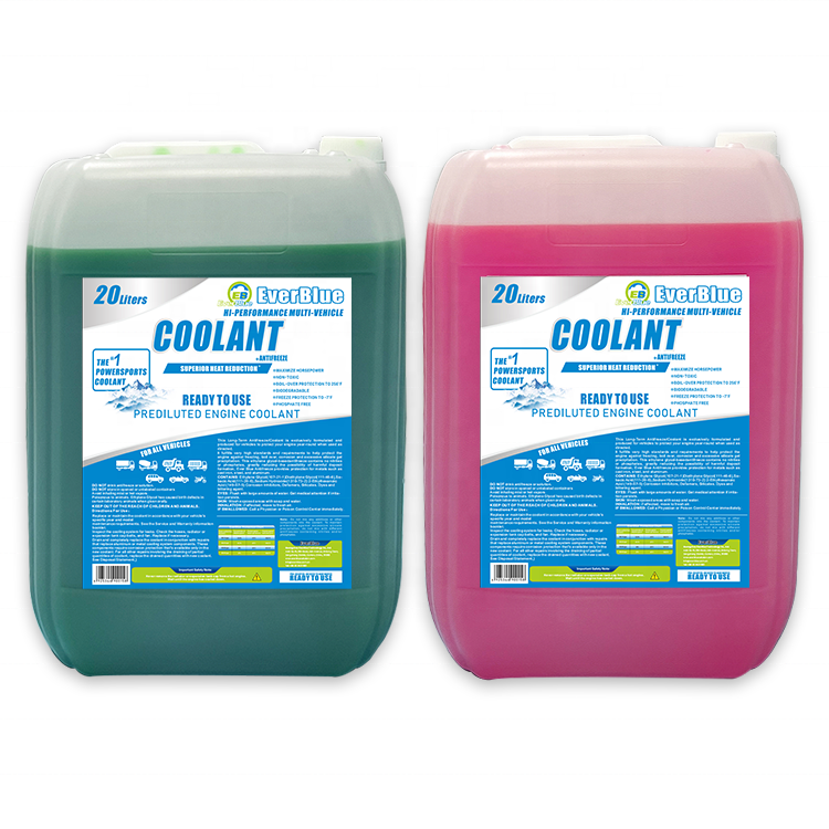 High Quality Coolant Antifreeze 20L Green Red Color Liquid Car Coolant G12 Glycol Antifreeze