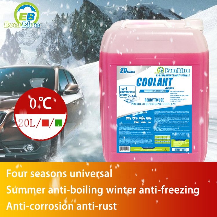 High Quality Coolant Antifreeze 20L Green Red Color Liquid Car Coolant G12 Glycol Antifreeze