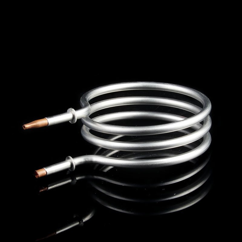 Double Tube 316 Stainless Steel Homebrew Food Grade Tube Heat Exchanger Immersion Wort Chiller Cooling Coil for Beer Brew