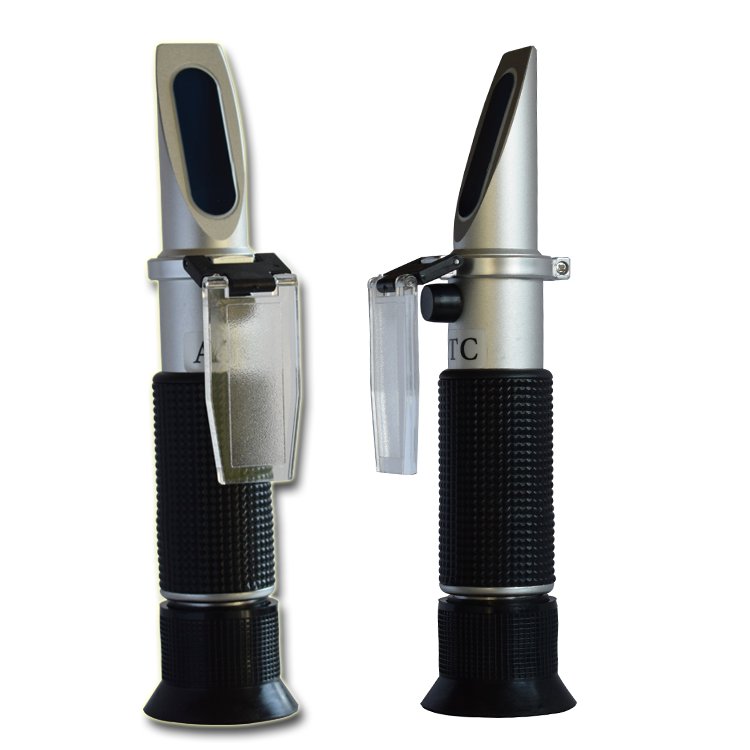 LED 10-30% Water Honey Refractometer Beekeep Refractometer for Honey Moisture Test Portable Beekeeping Supplies