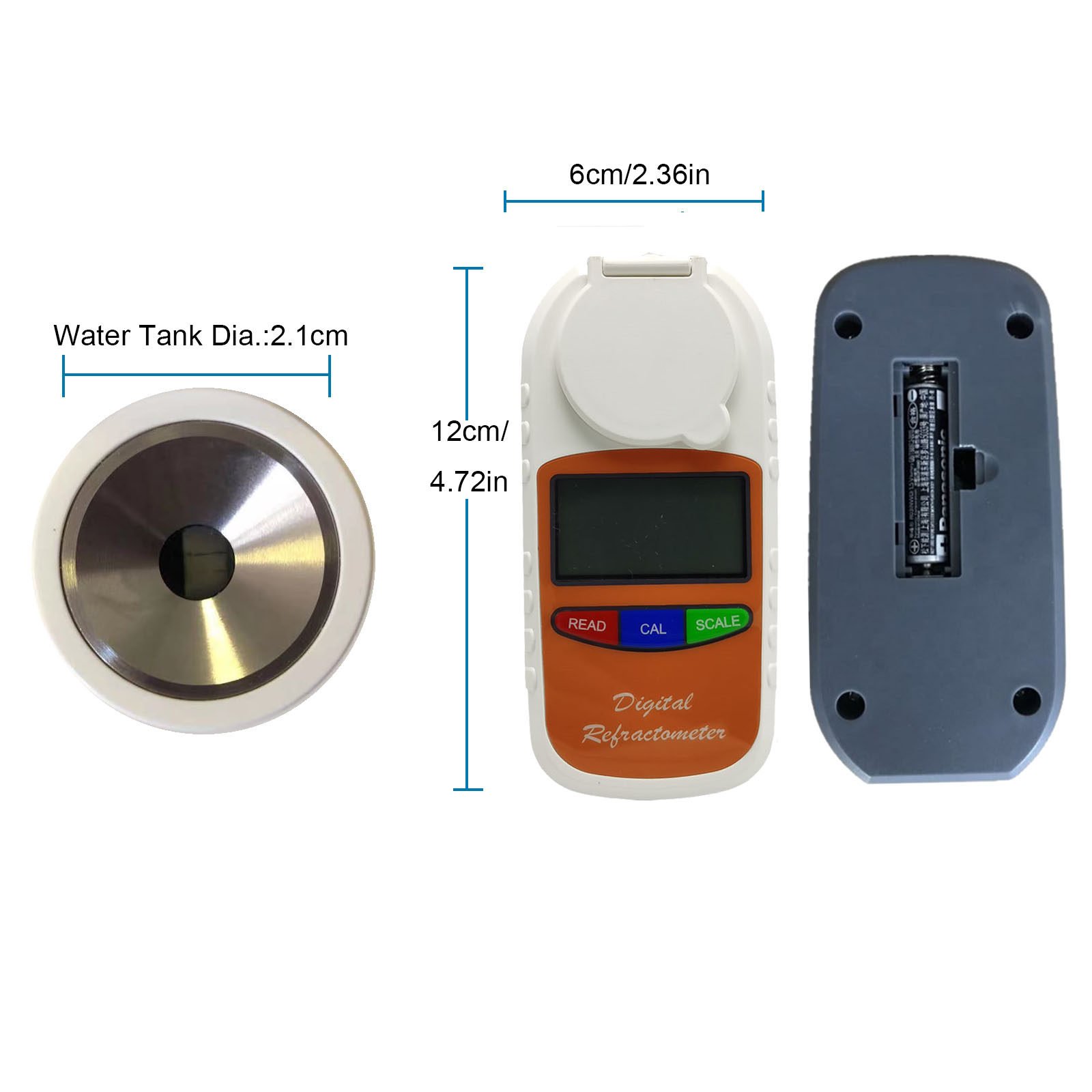 Digital Refractometer Sugar Brix Meter for Sugar Containing Solutions