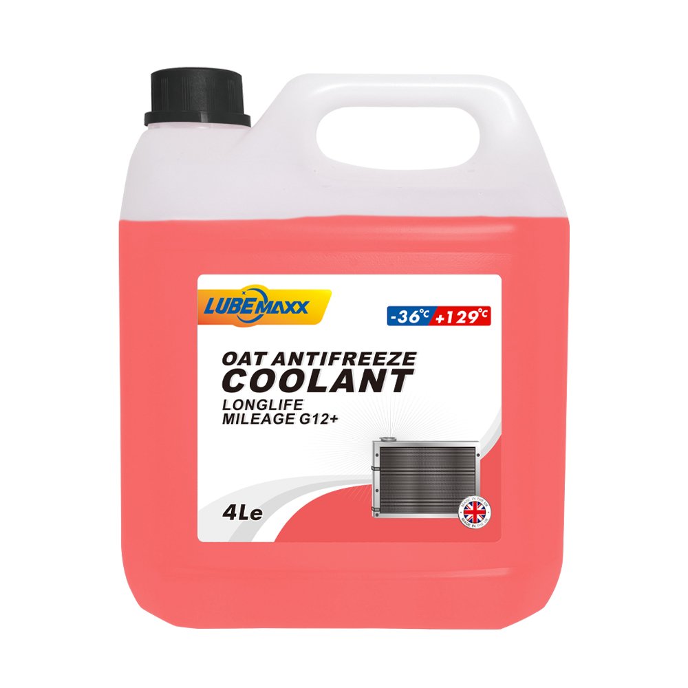 LUBEMAXX Long Life Ready to Use Car Anti-rust Radiator Coolant 4L Radiator Coolant