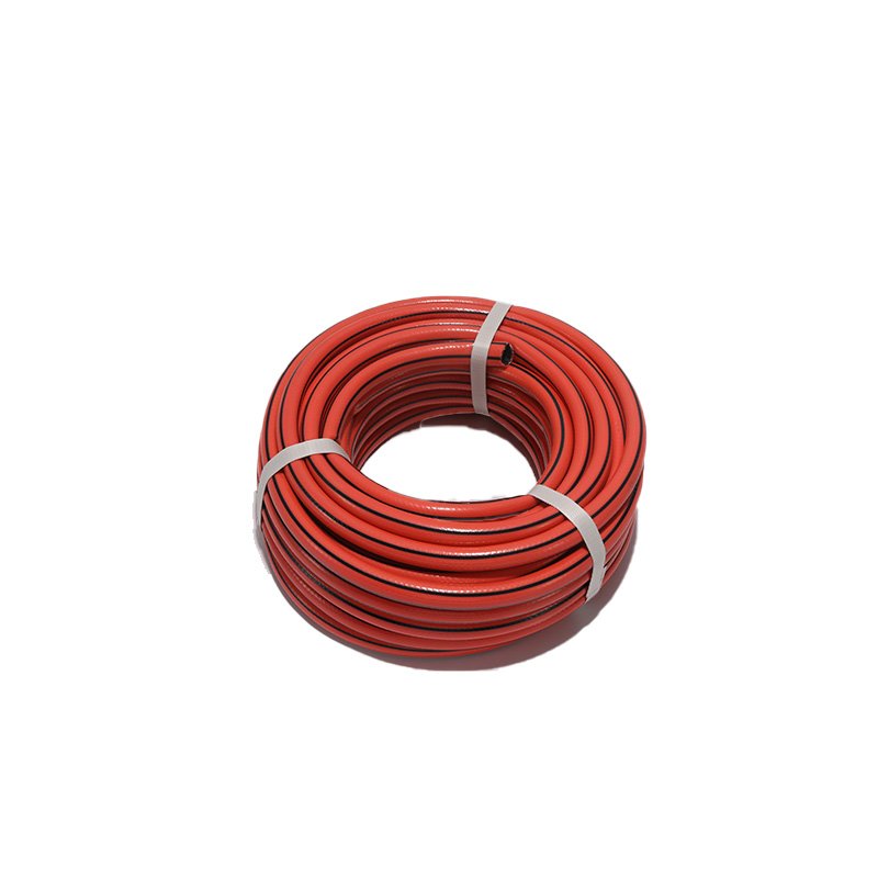 Custom High-Pressure 16mm PVC Red Garden Hose Car Wash & Flower Watering Water Gun Explosion-proof & Antifreeze Home Product