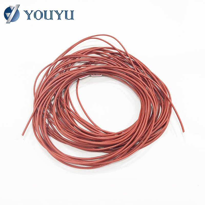 Heat Silicon Rubber Insulated and Sheathed Shielded Heating Cable for Pipeline Antifreeze