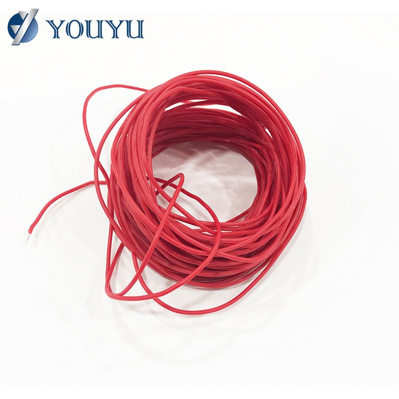 Heat Silicon Rubber Insulated and Sheathed Shielded Heating Cable for Pipeline Antifreeze