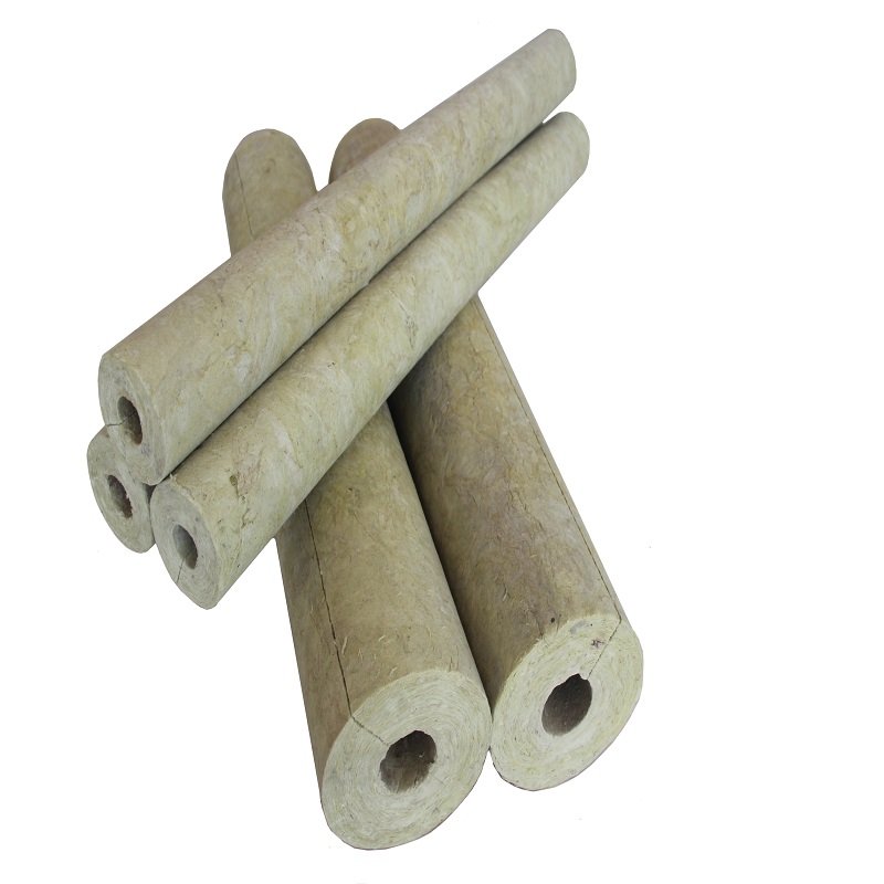 Modern Design Antifreeze Water-Repellent Rock Wool Pipe Insulation Thermal Insulation Mineral Wool for Pipes