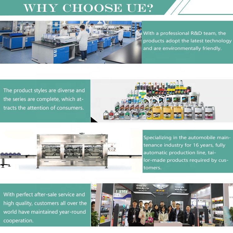 Radiator Coolant Manufacturing Plant Wholesale Auto Engine Antifreeze Coolant for Car Radiator 50/50