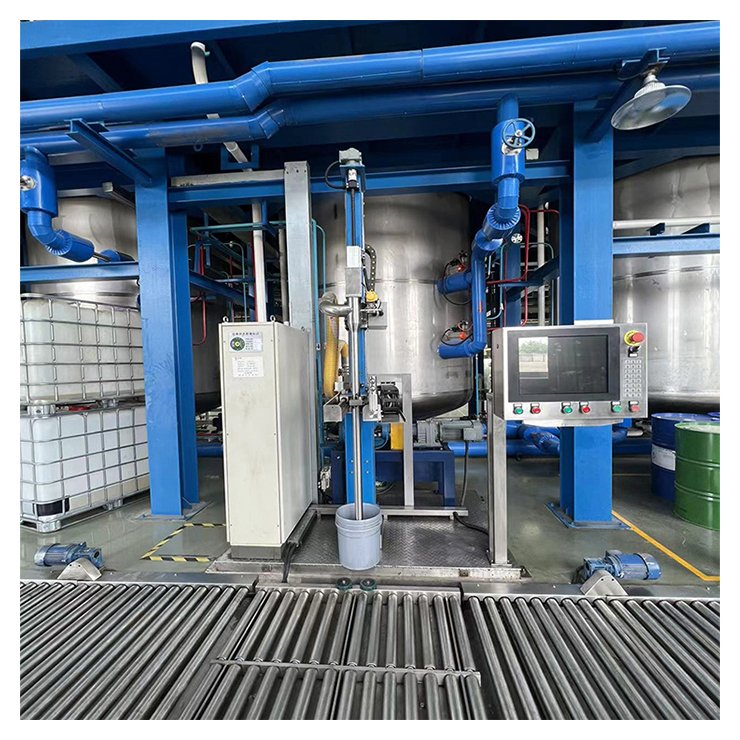 Fluid Filling Machinery 20L 200L 1000L Drum IBC Container tank Weighing Bucket Filling Machine Liquid