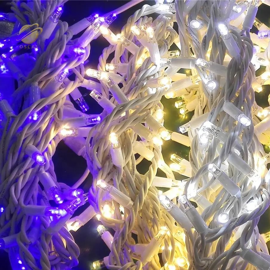 Hot Sell 10m IP65 Waterproof LED Rubber String Light for Outdoor Holiday Decoration