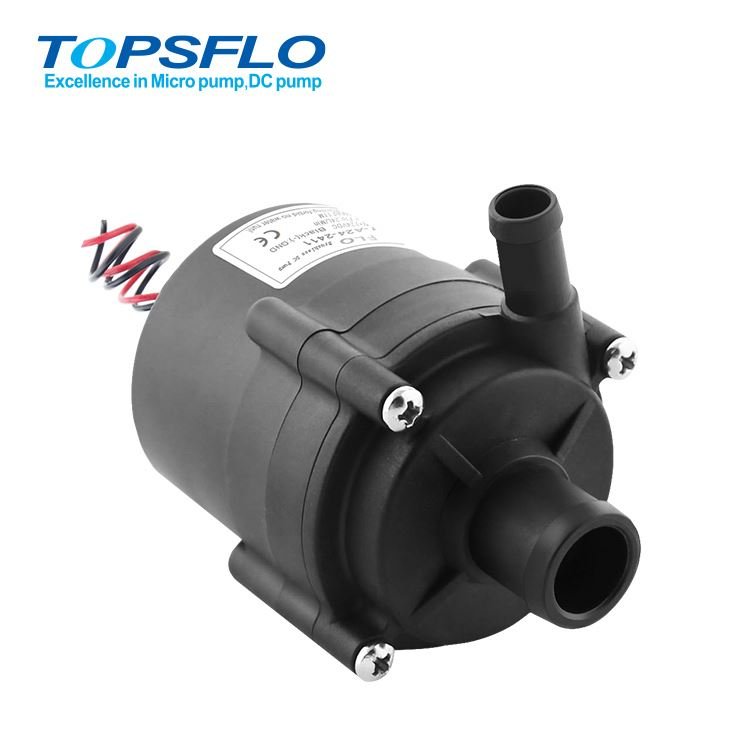 CHINA TOP Supplier TOPSFLO 12V 24V DC Silent Hot Water Pump Micro Mini Circulating Pump