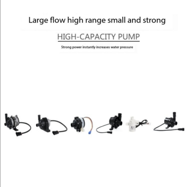 Low Noise High Pressusre Large Flow Automatic Electric Centrifugal 12V 24V Micro Dc Submersible Water Booster Pump