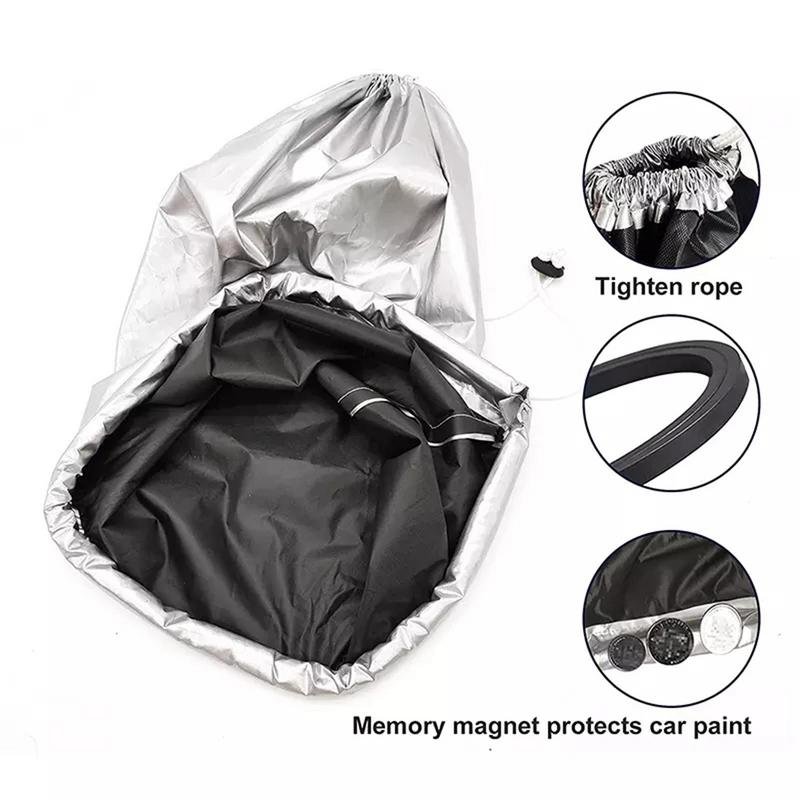 EV Charger Plug Port Cover Magnetic Waterproof Dustproof EV Charger Protector Cover for Electric Car