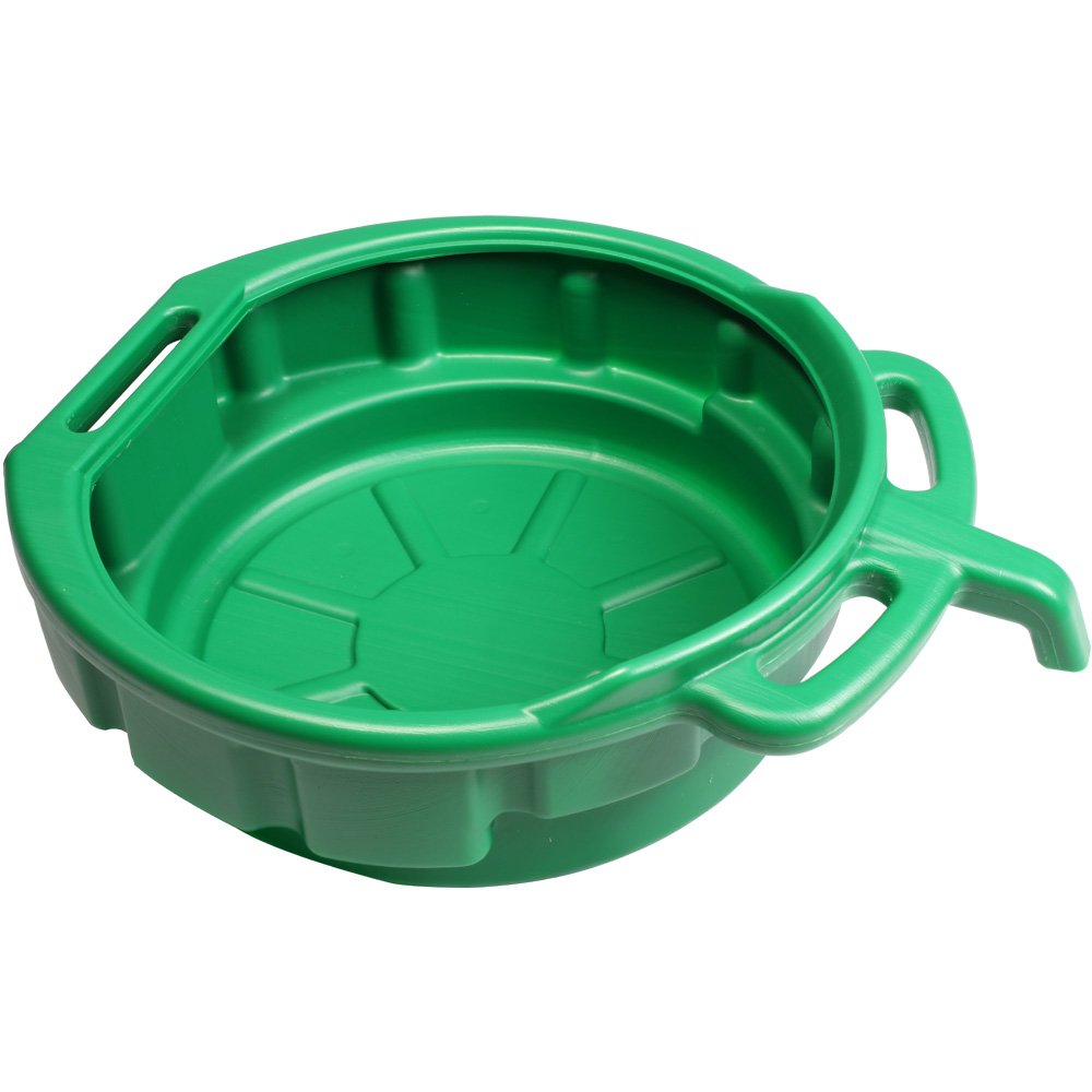 Oil Drain Pan 17L PE Plastic Oil Drain Pan Portable Drip Tray
