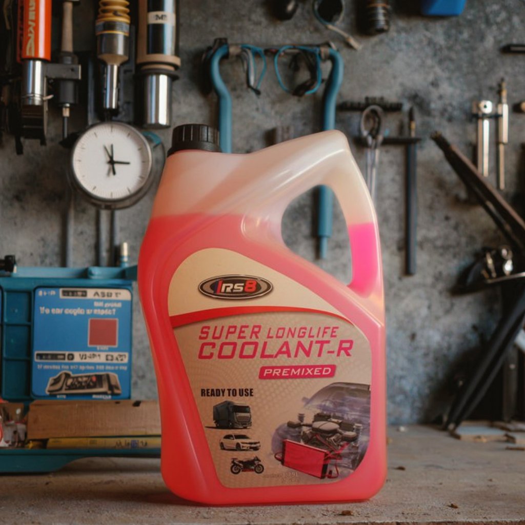 OEM & ODM Super Longlife COOLANT-R PREMIXED 500ml 1L 4L 5L Car Engine Antifreeze Coolant for Truck Automobile Motorcycle
