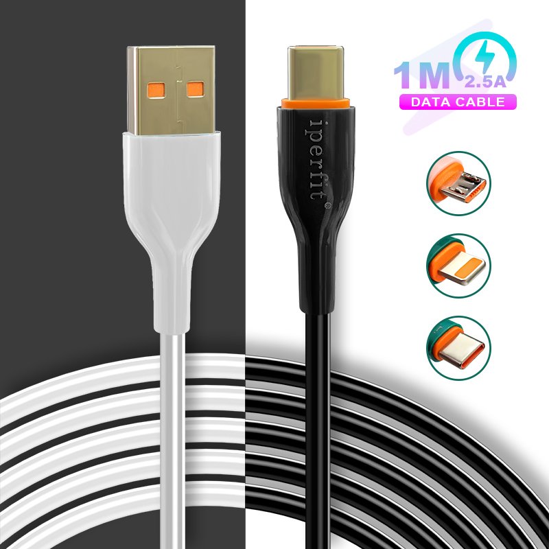 1M Antifreeze USB to Type C Fast Charging Cable for xiaomi samsung huawei