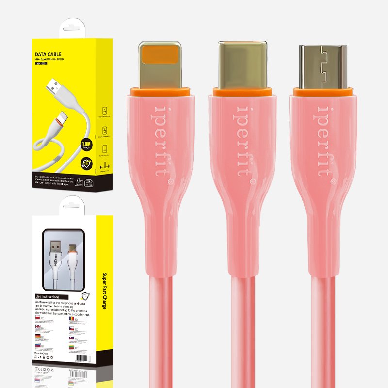 1M Antifreeze USB to Type C Fast Charging Cable for xiaomi samsung huawei