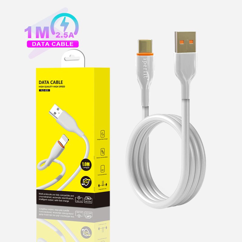 1M Antifreeze USB to Type C Fast Charging Cable for xiaomi samsung huawei