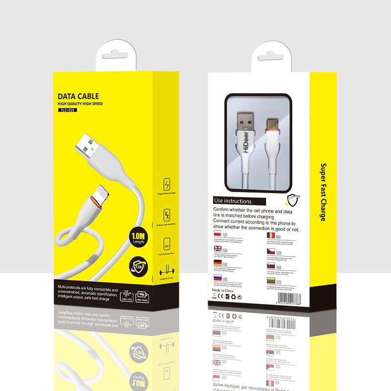 1M Antifreeze USB to Type C Fast Charging Cable for xiaomi samsung huawei