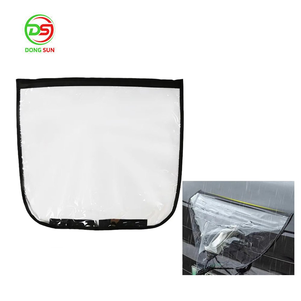 Electric Car Charging Port Rain Cover New Energy Auto Magnetics Suction Rainproof EV Charger Guns Protection EV Car Accessories