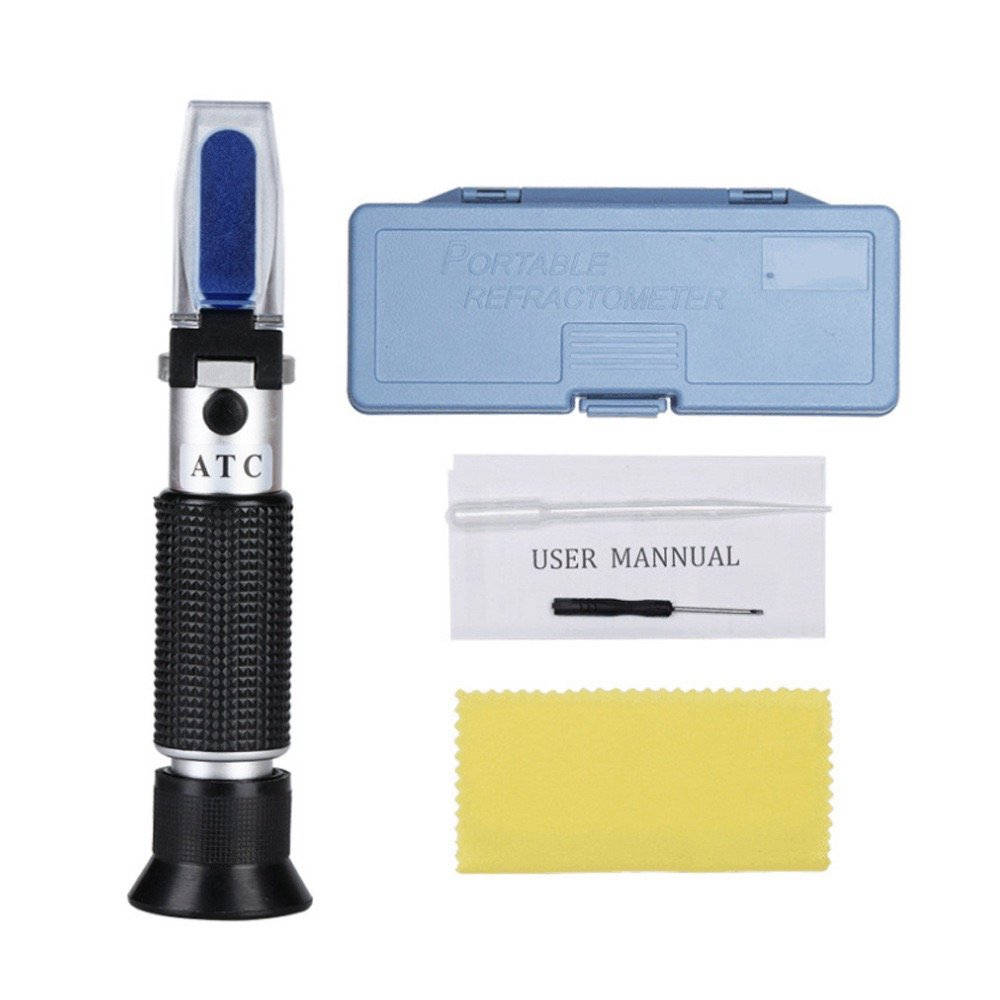 Factory Supply 5-in-1 Refractometer Alcohol Salinometer for Freezing Refractometer