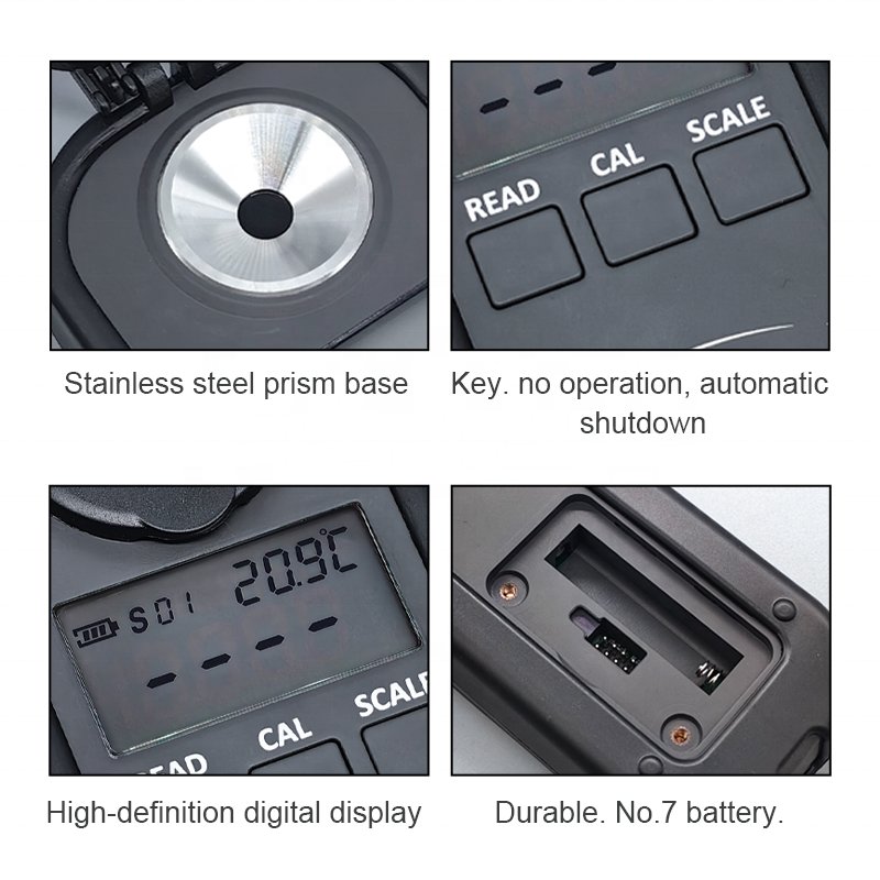 Digital Car/Antifreeze Refractometer -40~0 Range Cleaner Meter 0.5% Precision 0.1% Resolution Refractive Index Portable