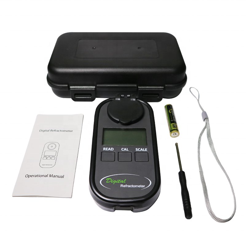 Digital Car/Antifreeze Refractometer -40~0 Range Cleaner Meter 0.5% Precision 0.1% Resolution Refractive Index Portable