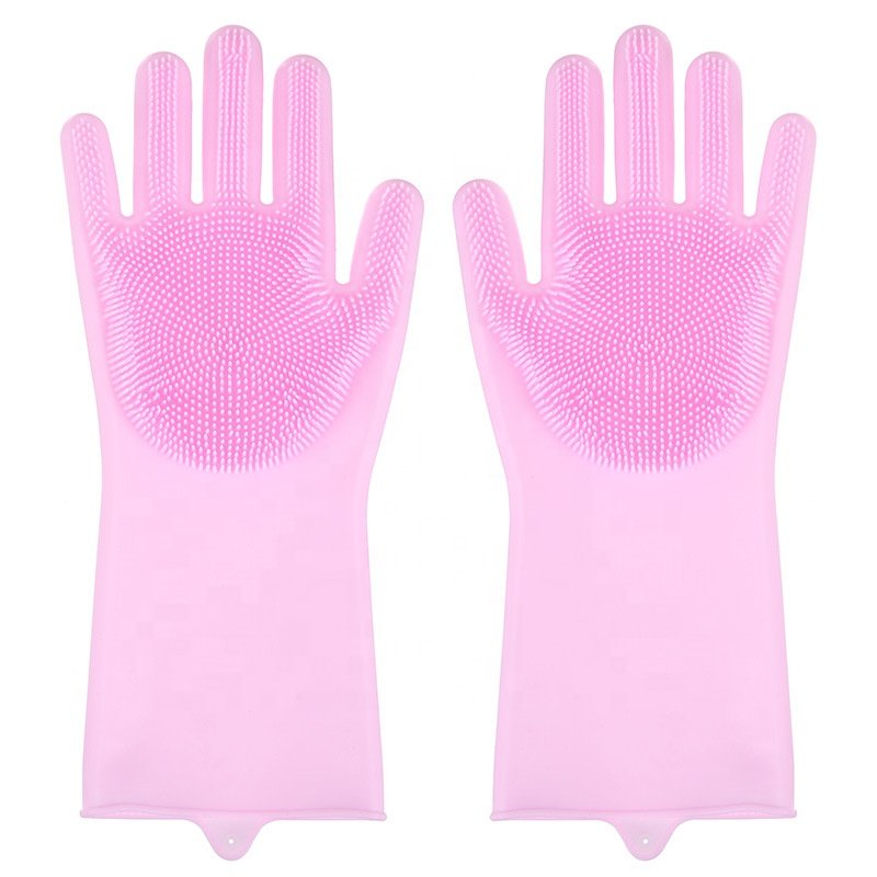 Household Gloves Antifreeze Hands Convenient Dishwashing Kitchen Cleaning Silicone Gloves