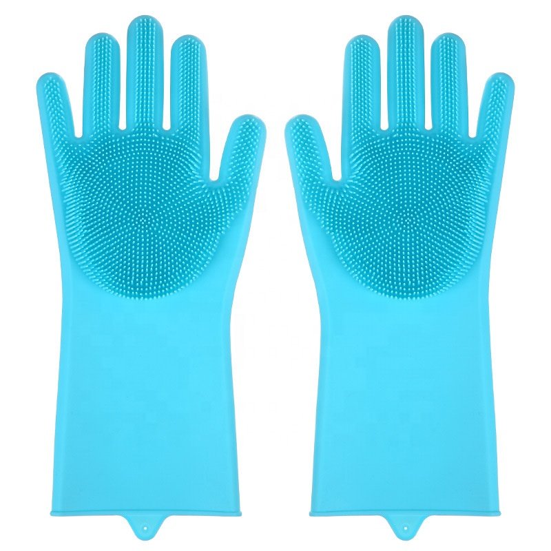 Household Gloves Antifreeze Hands Convenient Dishwashing Kitchen Cleaning Silicone Gloves