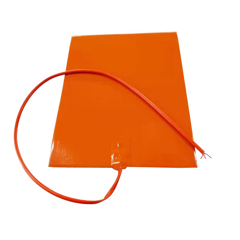 220V 125W Silicone Heating Pad, 310x250mm with Adhesive for New Energy Battery Heating Chinese-made Even Heat Safe & Durable