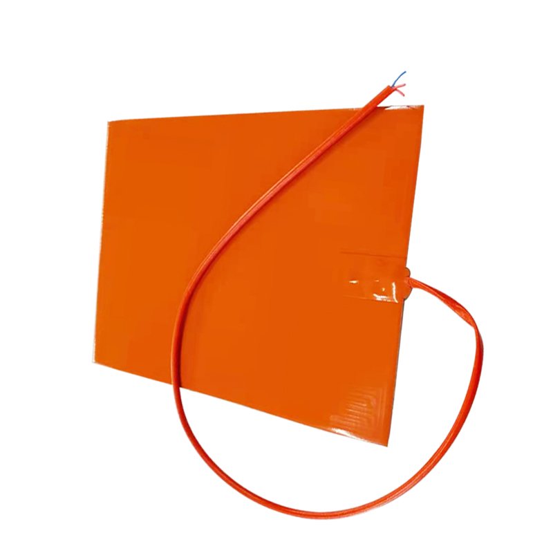 220V 125W Silicone Heating Pad, 310x250mm with Adhesive for New Energy Battery Heating Chinese-made Even Heat Safe & Durable
