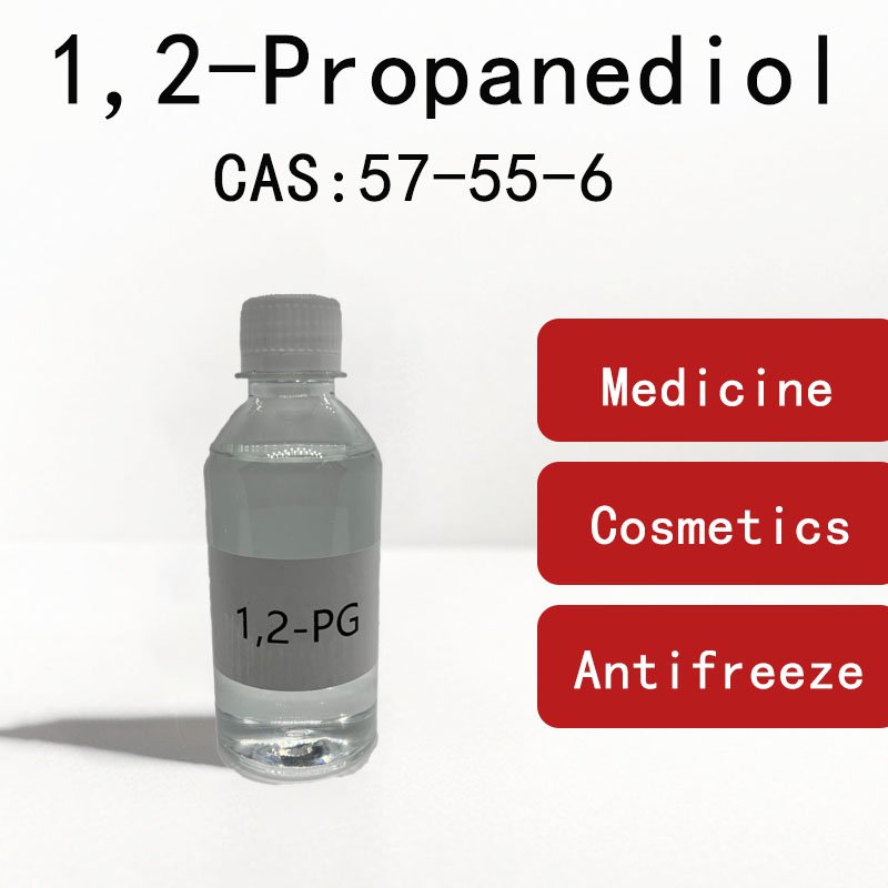 Chemical Wholesale Price, Propylene Glycol Antifreeze, Cosmetic Solvent and Softener Guangzhou Chemical 57-55-6
