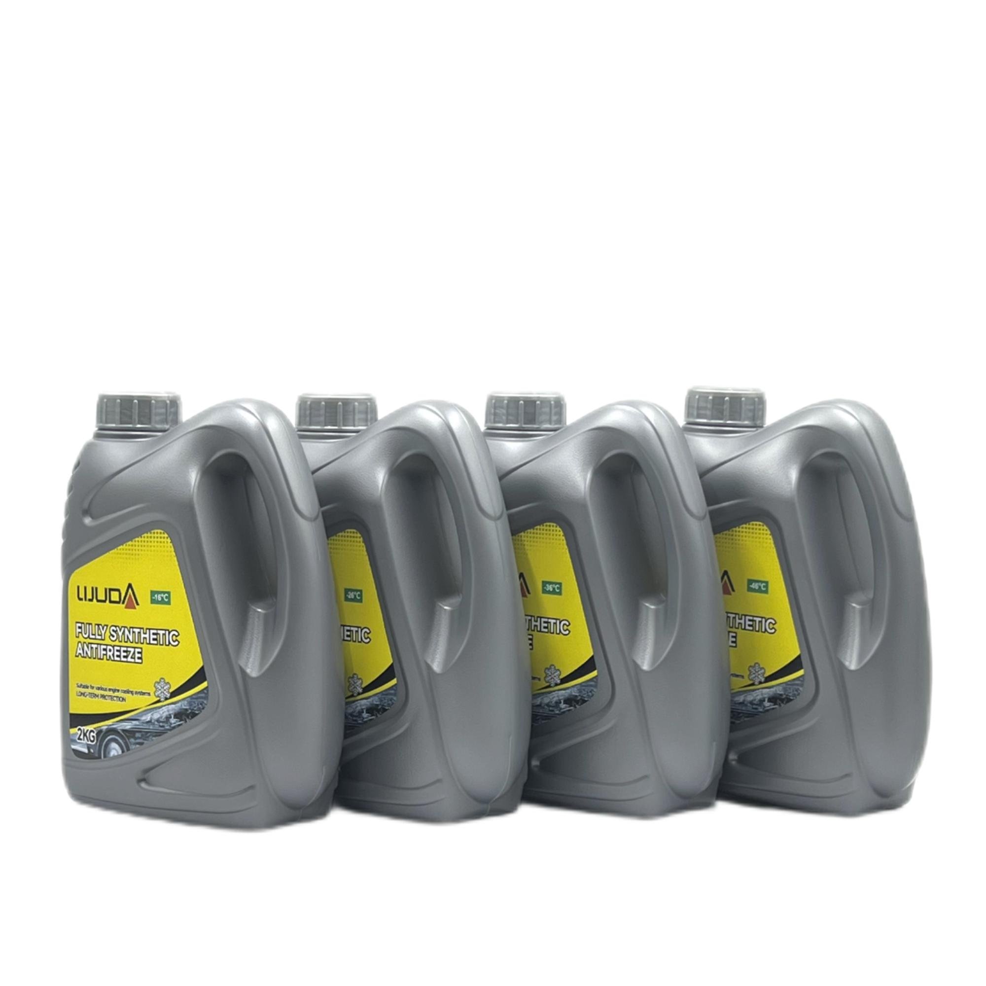 2L -16℃ Green Long Life Antifreeze Eythelene Glycol Coolant Engine Radiator Coolant for Car