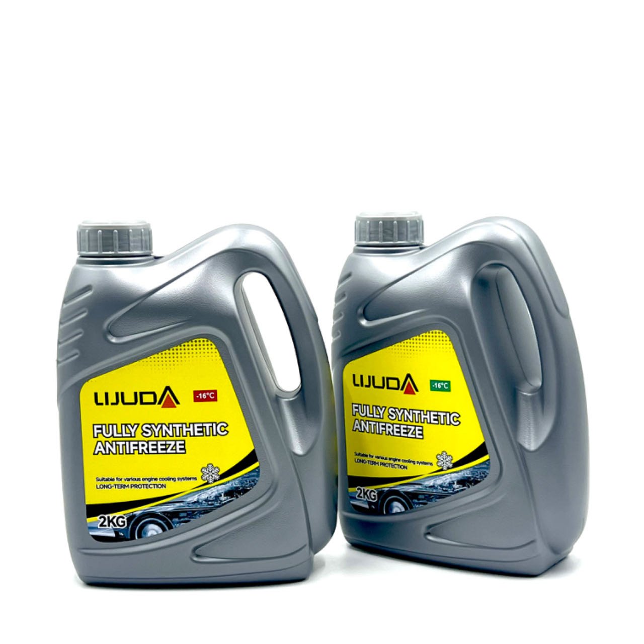 2L -16℃ Green Long Life Antifreeze Eythelene Glycol Coolant Engine Radiator Coolant for Car