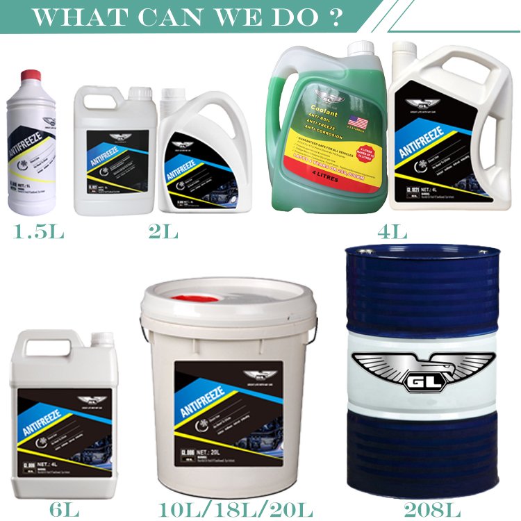 Wholesale Price Coolant Raw Material Ethylene Glycol G12 Red Antifreeze Coolant