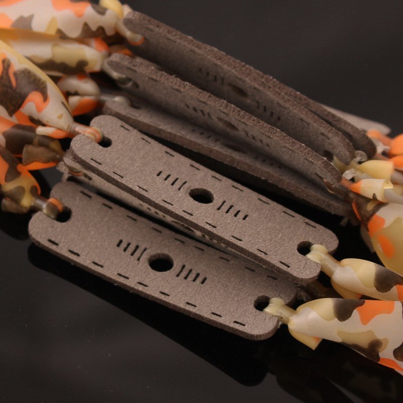 Outdoor Camouflage Antifreeze Fine Binding Rubber Band Group, High-power Fine Binding Process, Slingshot Rubber Band Group