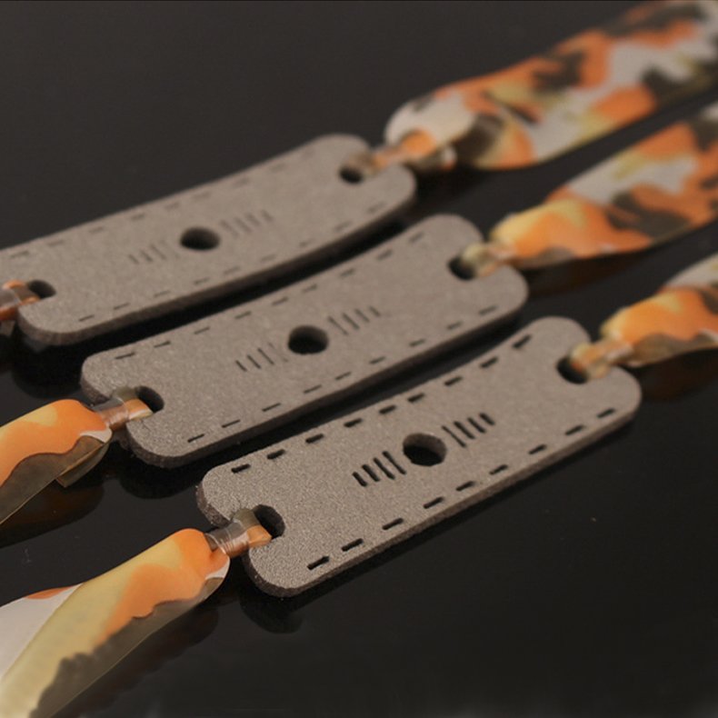 Outdoor Camouflage Antifreeze Fine Binding Rubber Band Group, High-power Fine Binding Process, Slingshot Rubber Band Group