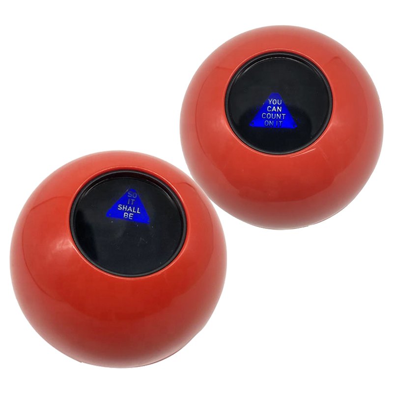 Christmas Gift Magic Eight Ball Multicolor Novelty Toys Talking Magic 8 Ball on Sale
