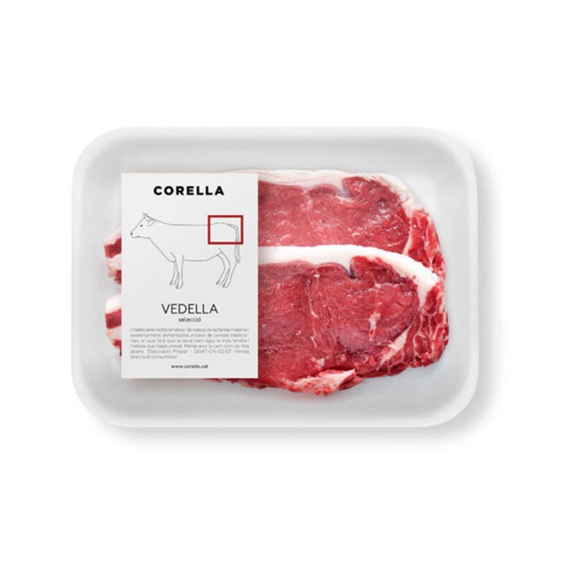 Factory Custom Printing Meat Packaging Label Stickers