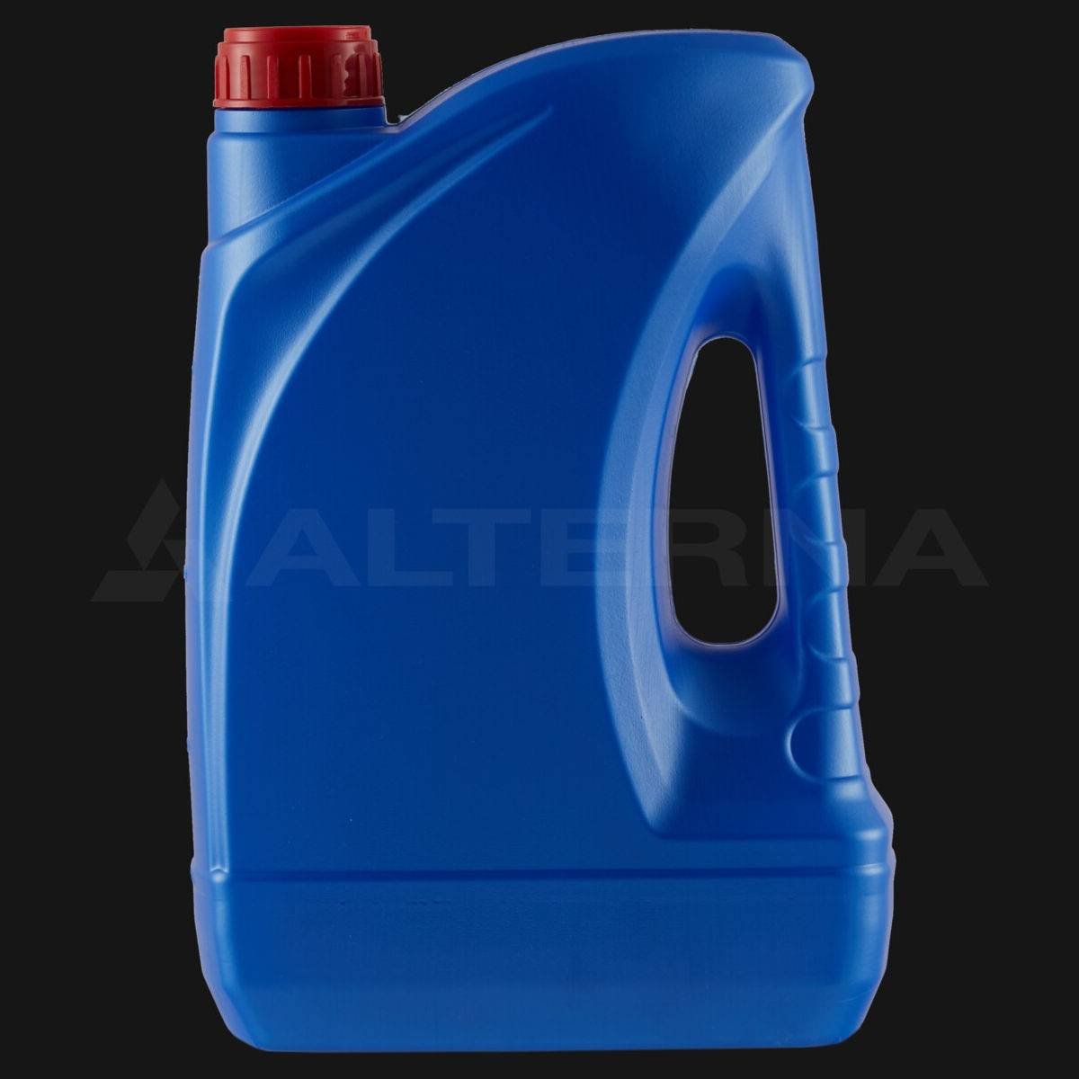 5 Litre Plastic Motor Oil Container with 50 mm Aluminum Seal Cap for Motor Oils Transmission Fluids Brake Hydraulic Antifreezes
