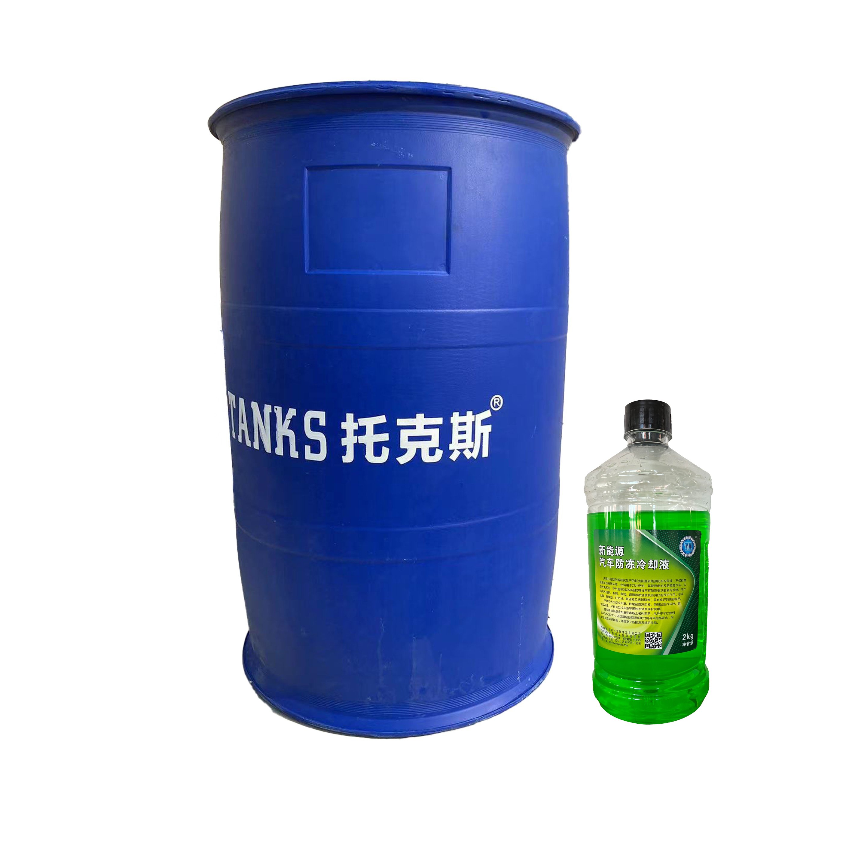 Wholesale 18L 4L Engine Radiator Antifreeze Coolant Anti-Freezing Liquid for All Vehicles Ethylene Glycol Raw Material
