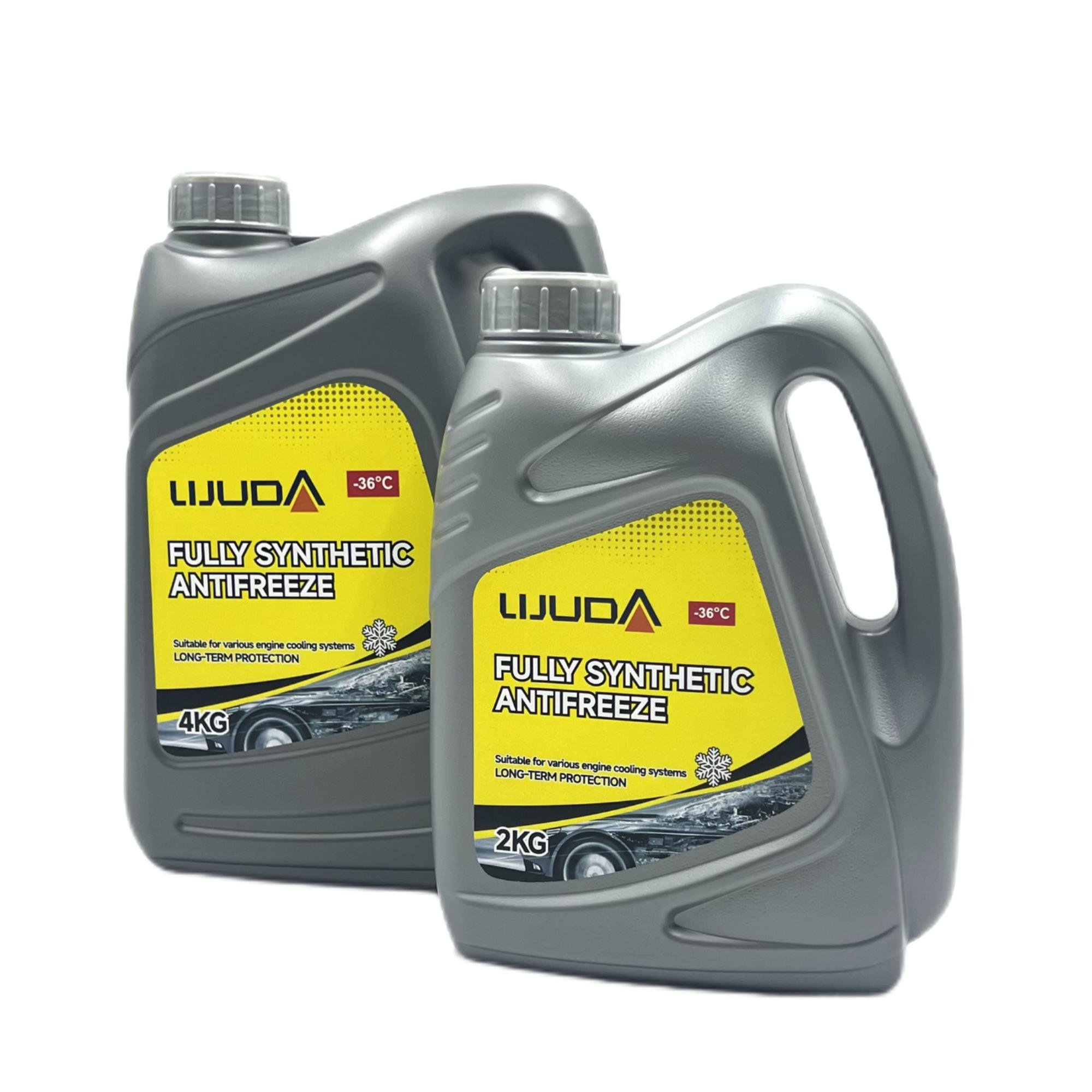 Long Life 4L -36℃ Red Antifreeze Eythelene Glycol Coolant Engine Radiator Coolant for Car