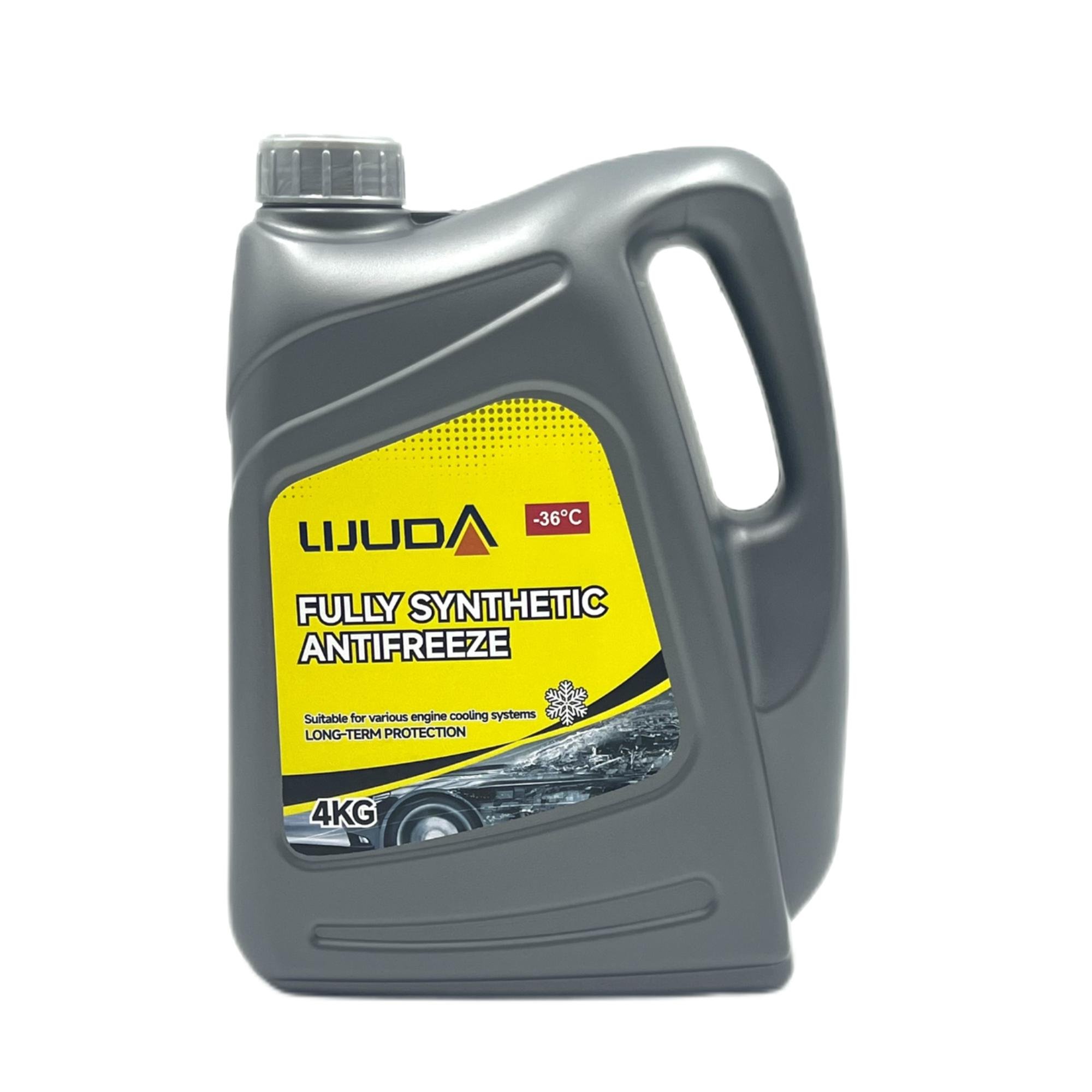 Long Life 4L -36℃ Red Antifreeze Eythelene Glycol Coolant Engine Radiator Coolant for Car